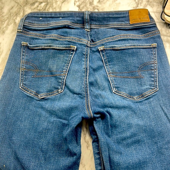 American Eagle Outfitters Denim - American Eagle Outfitters Size 4 super-stretch Kickboot Jeans
